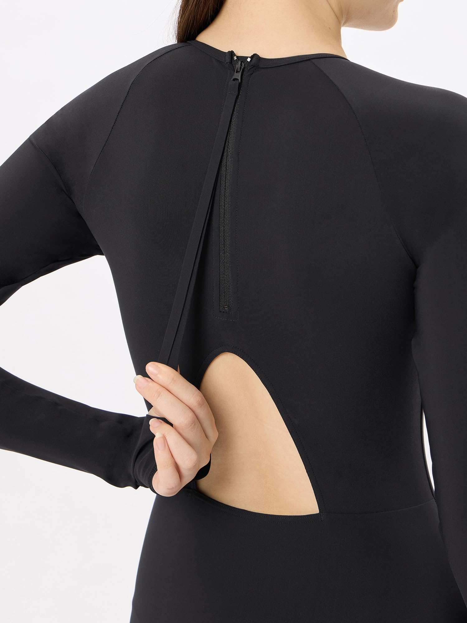 S*様 speedo スポーツ用水着 グレー ブラック scw12342fz-1.jpg